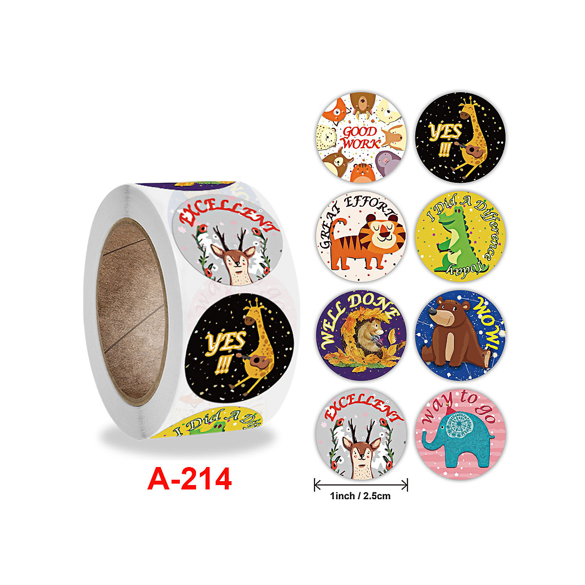 Tiere Aufkleber Sticker für Kinder