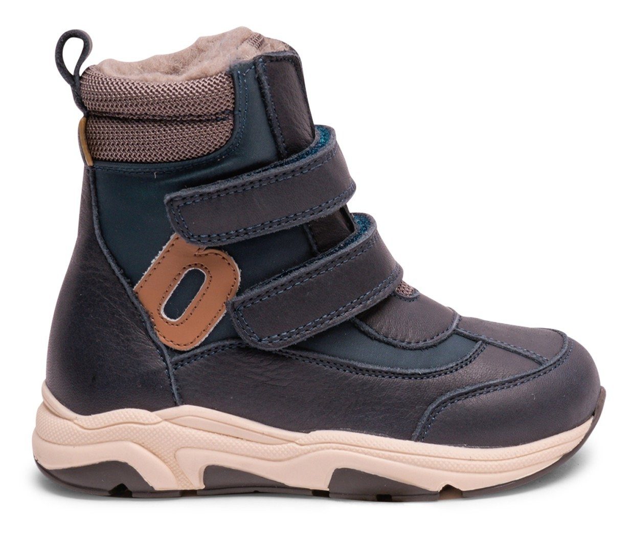 Bisgaard bisgaard marius tex Winterstiefel mit kontrastfarbenem Logo