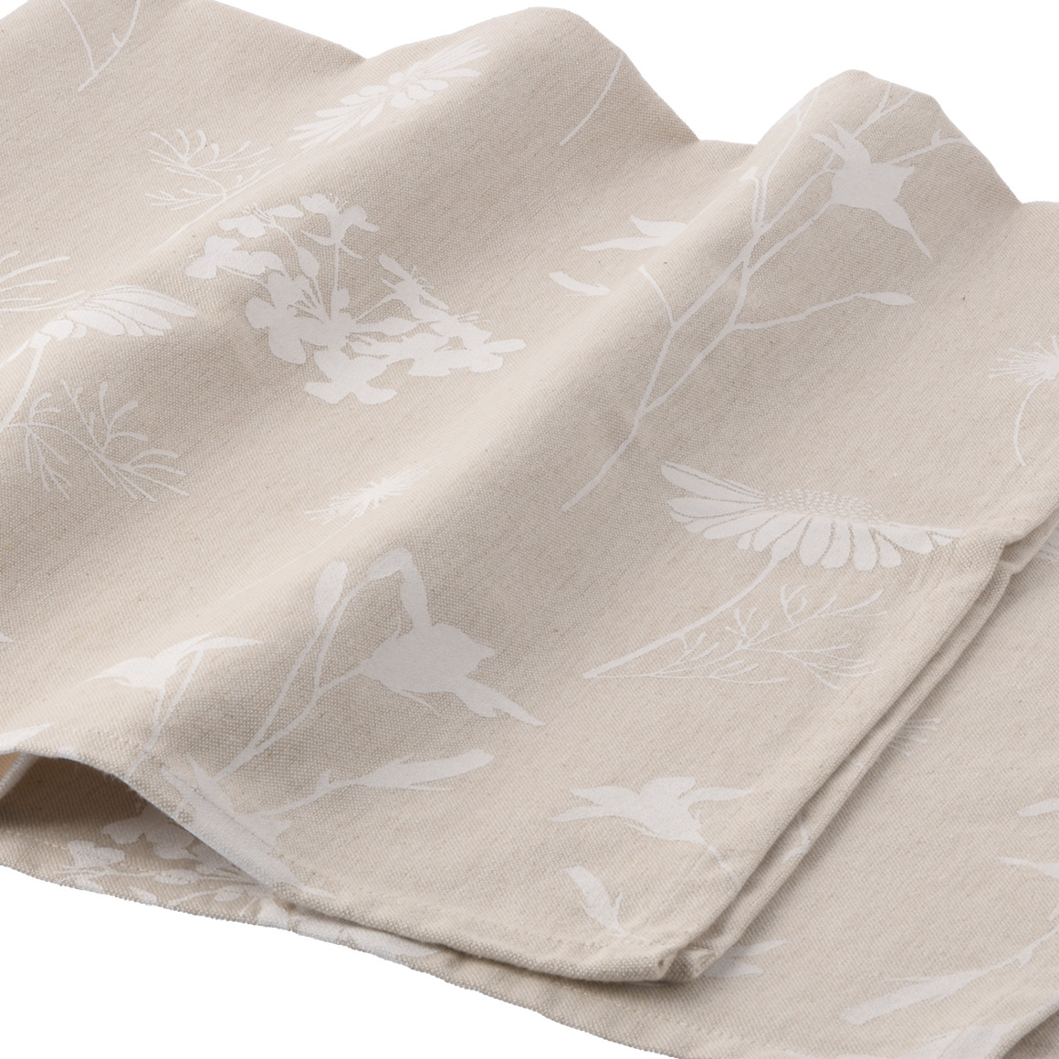 Tischdecke mit Blumen-Print