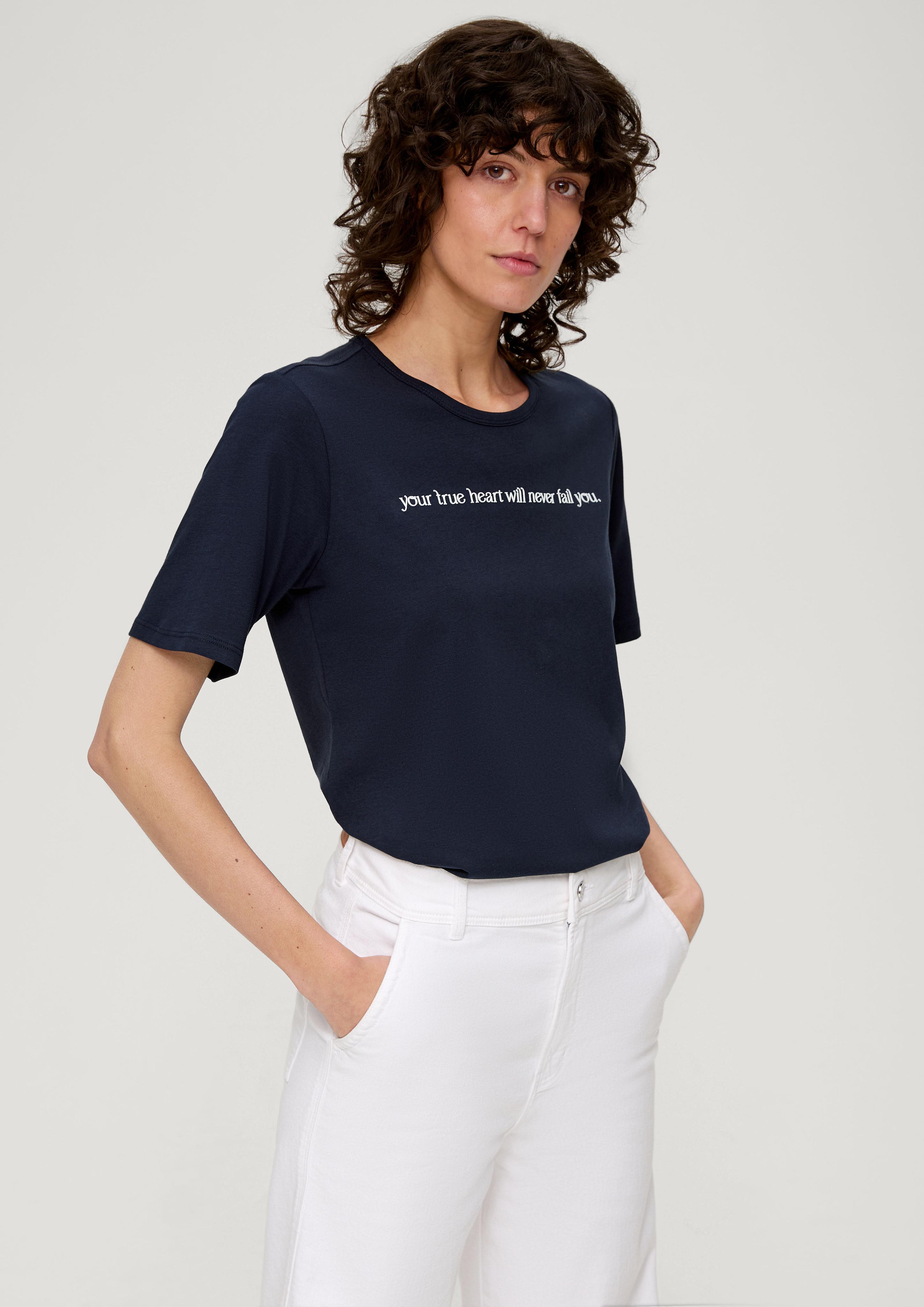 T-Shirt mit Frontprint  2132331-59D0