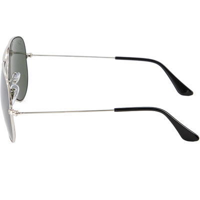 Ray Ban, Sonnenbrille, Aviator, Metall, silber