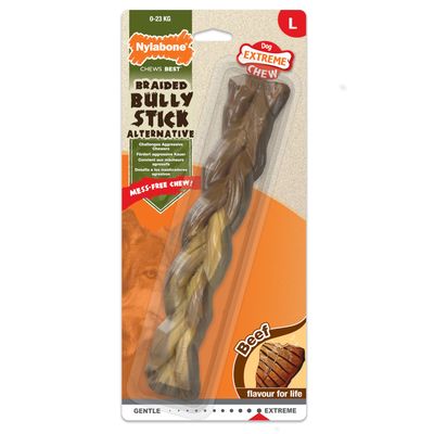 Nylabone Ochsenziemer Alternative mit Rindgeschmack