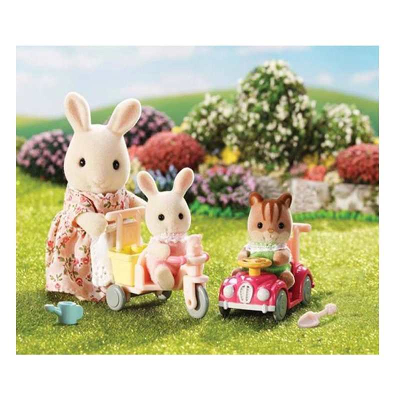 5040 Tricycle et mini voiture bébés Sylvanian