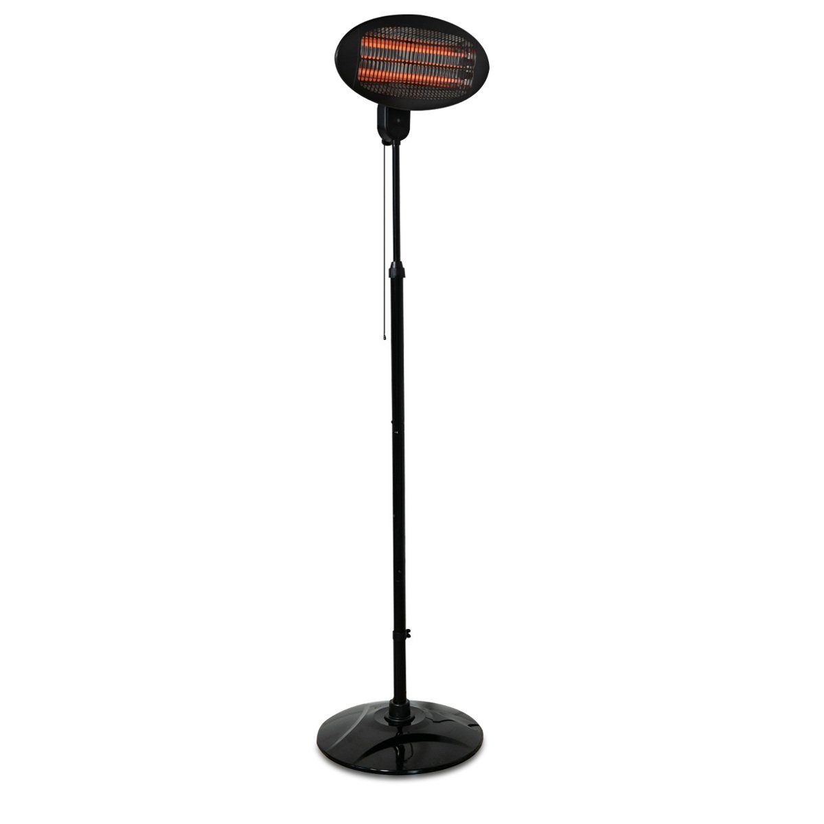 Navaris Heizstrahler Babylampe mit Standfuß - 3 Stufen - höhenverstellbar