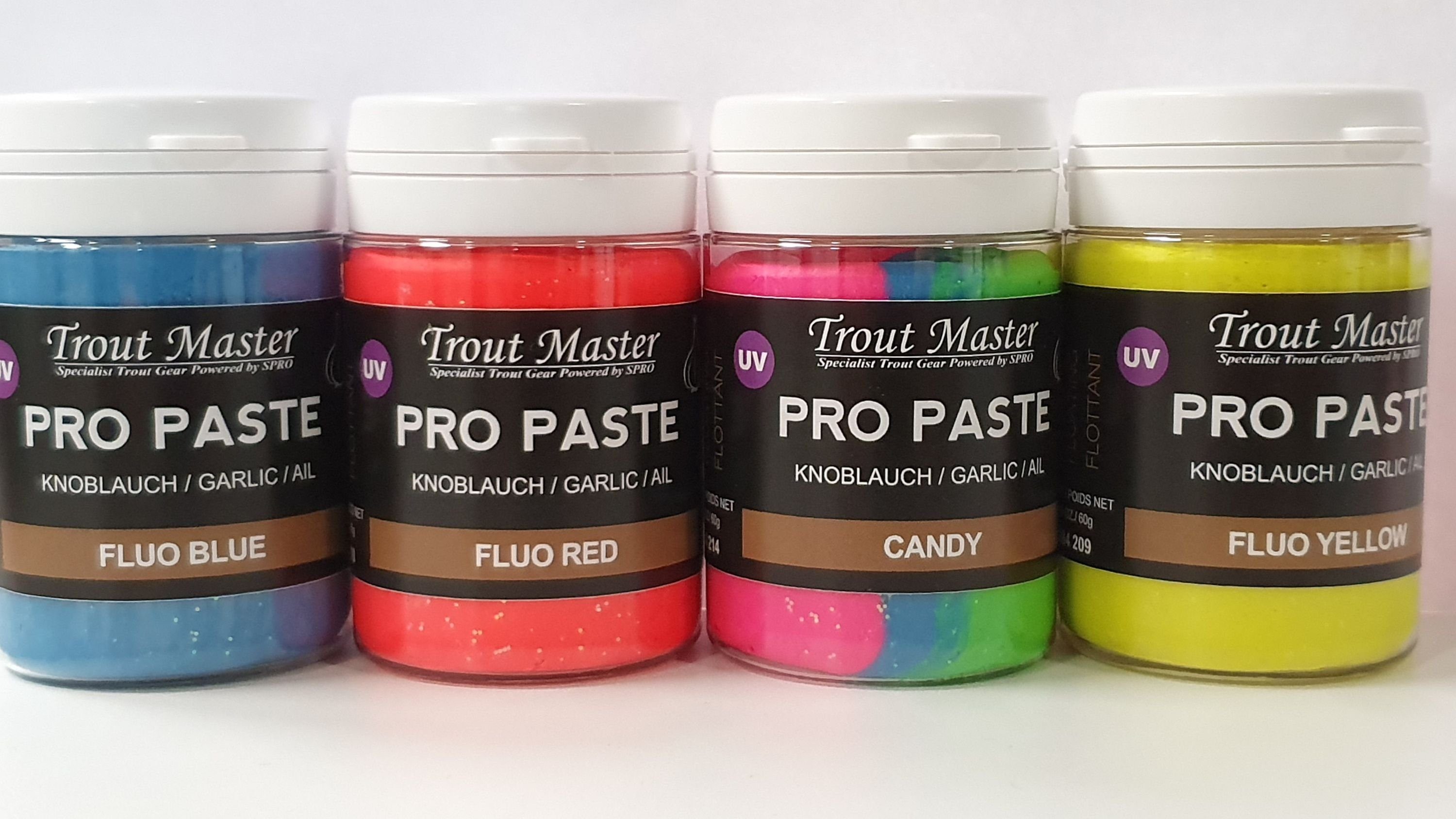SPRO Kunstköder Trout Master Pro Paste - Knoblauch/Garlic / Forellenteig