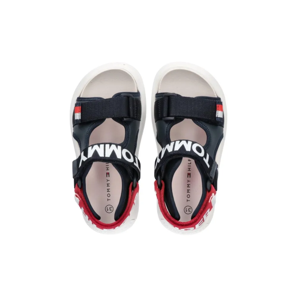 Tommy Hilfiger Sandale T3B2-32257-0208800 / blau