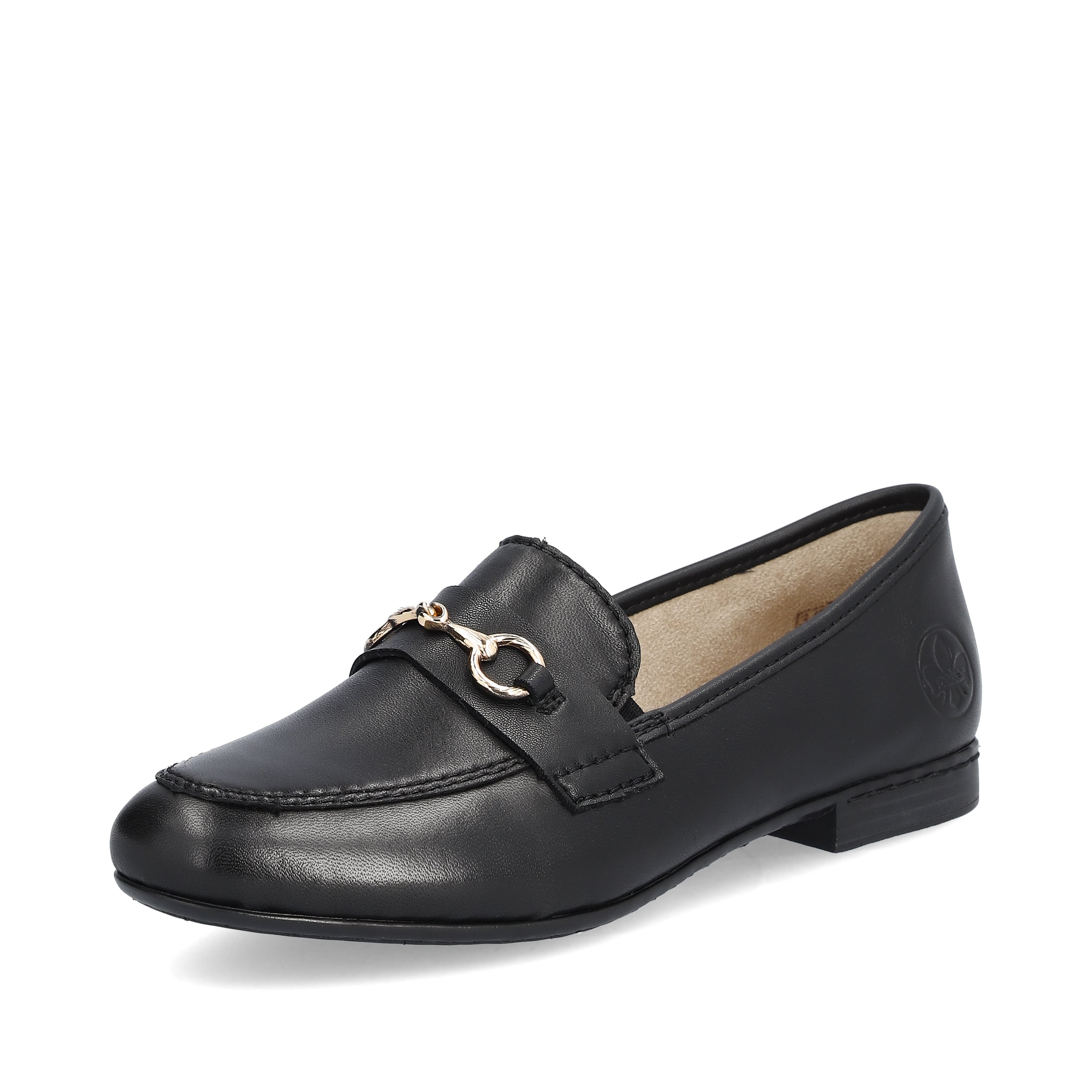 Rieker Damen Loafer mitternachtsschwarz