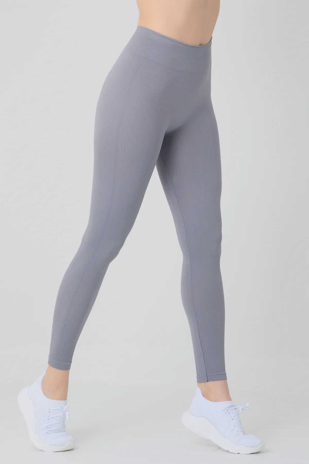 Doremi  Nahtlose gestrickte Leggings mit hoher Taille