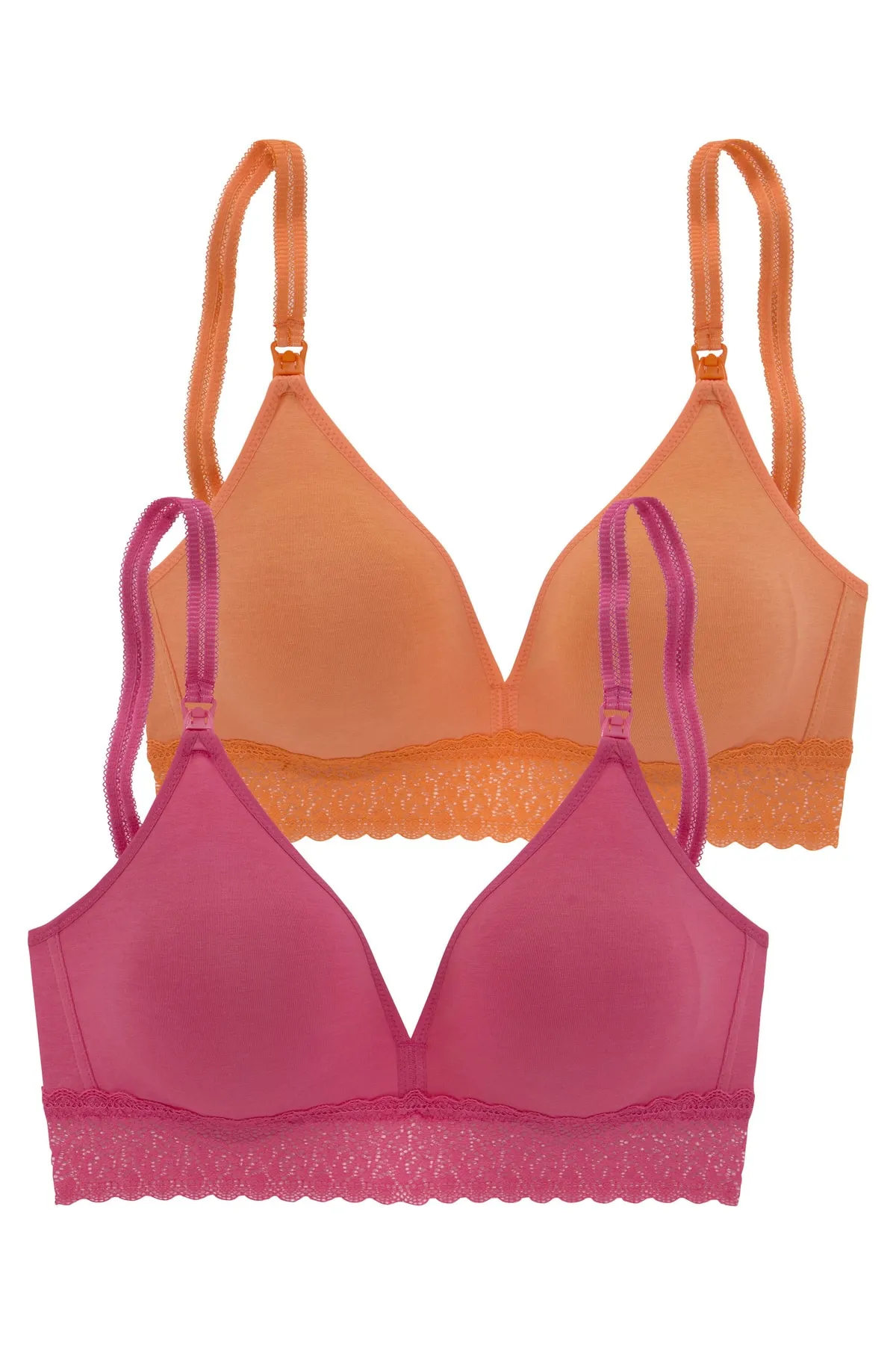 PETITE FLEUR  BH - Rosa - Unifarben