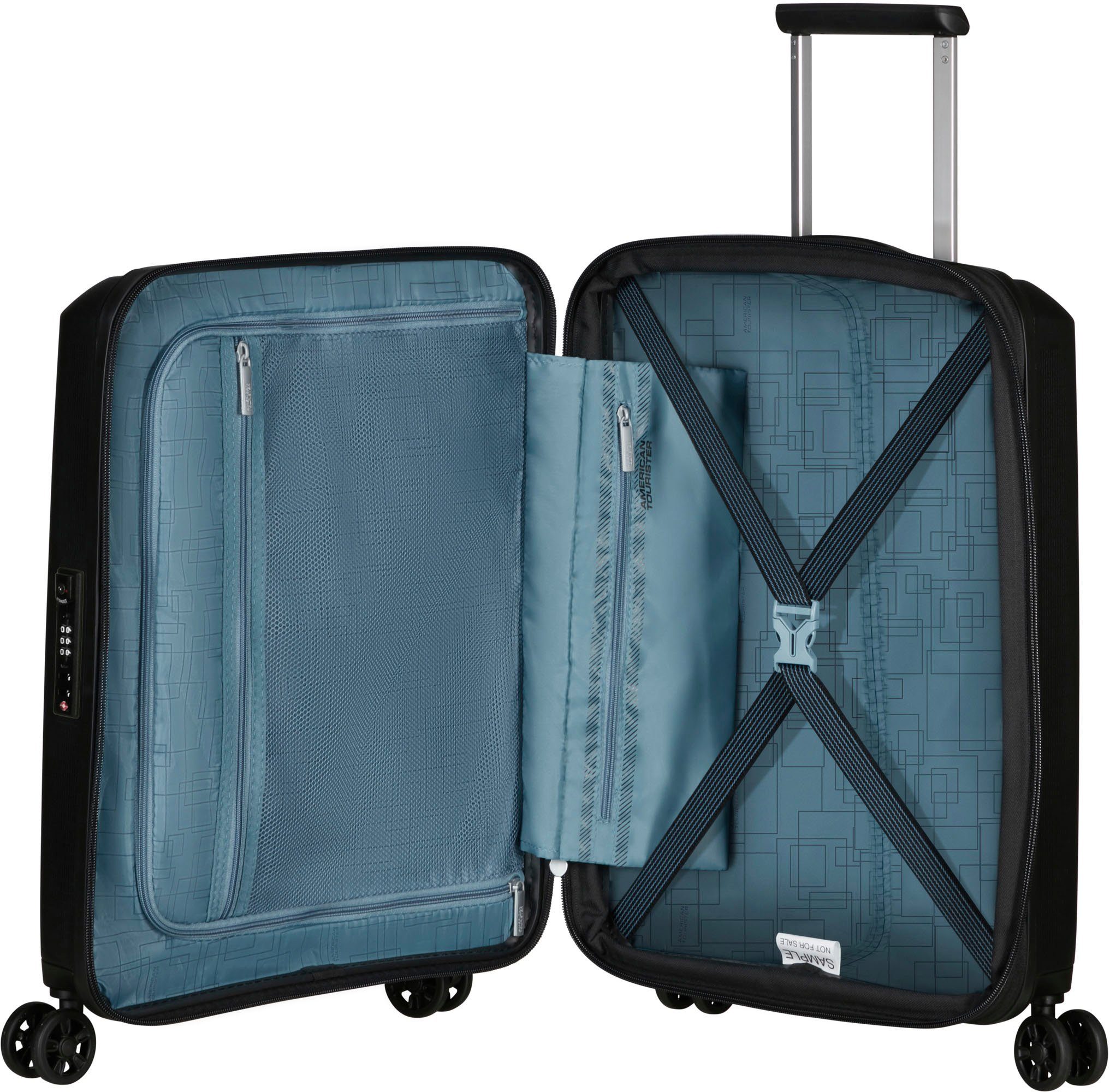 American Tourister® Hartschalen-Trolley AeroStep, 55 cm, 4 Rollen, mit Volumenerweiterung