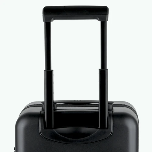 ORLY 4-wheel hard-shell suitcase with MAD black pouch