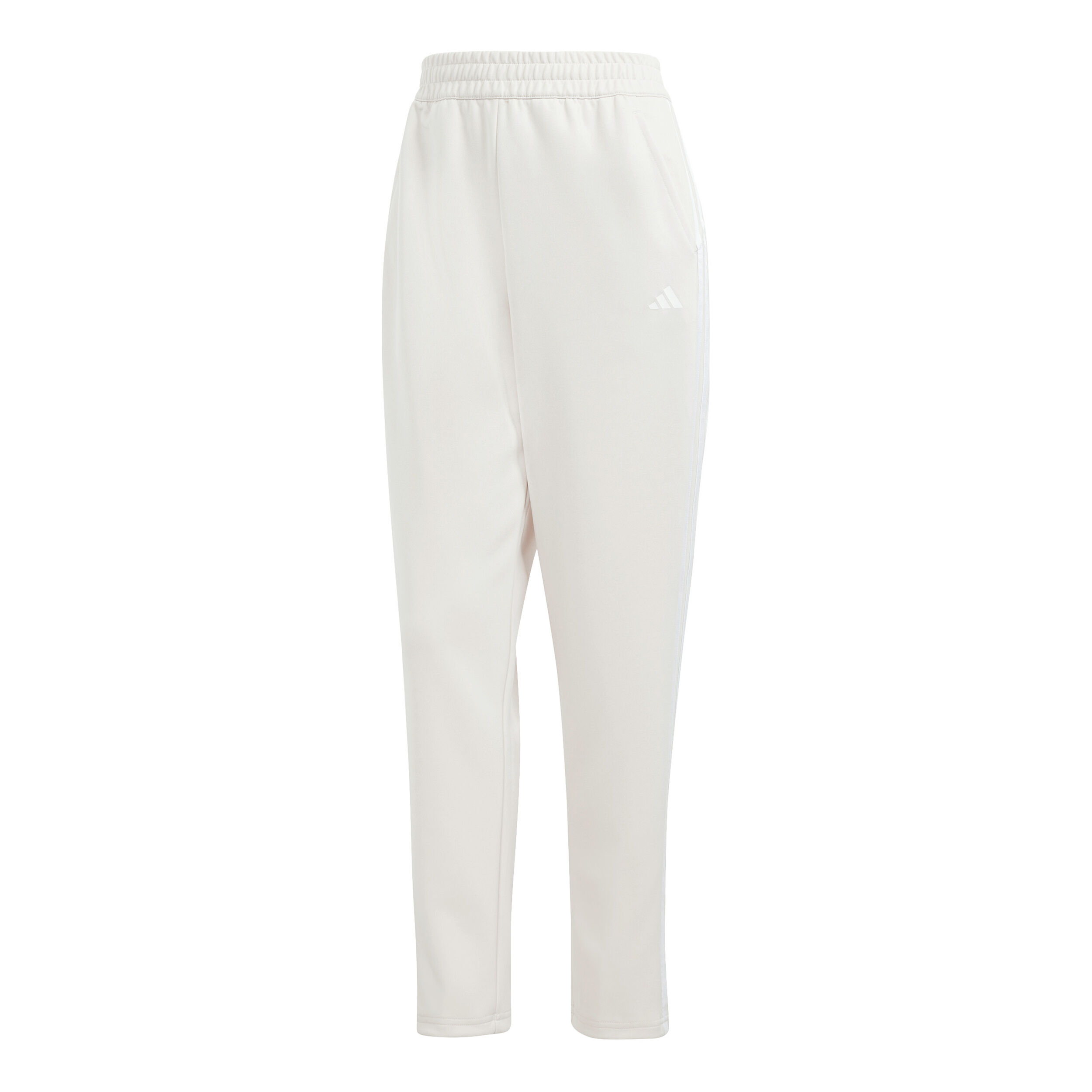 Essentials 3-Stripes Trainingshose Damen - Creme