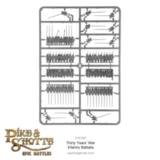 Pike & Shotte Epic Battles - Thirty Year's War Infantry Battalia