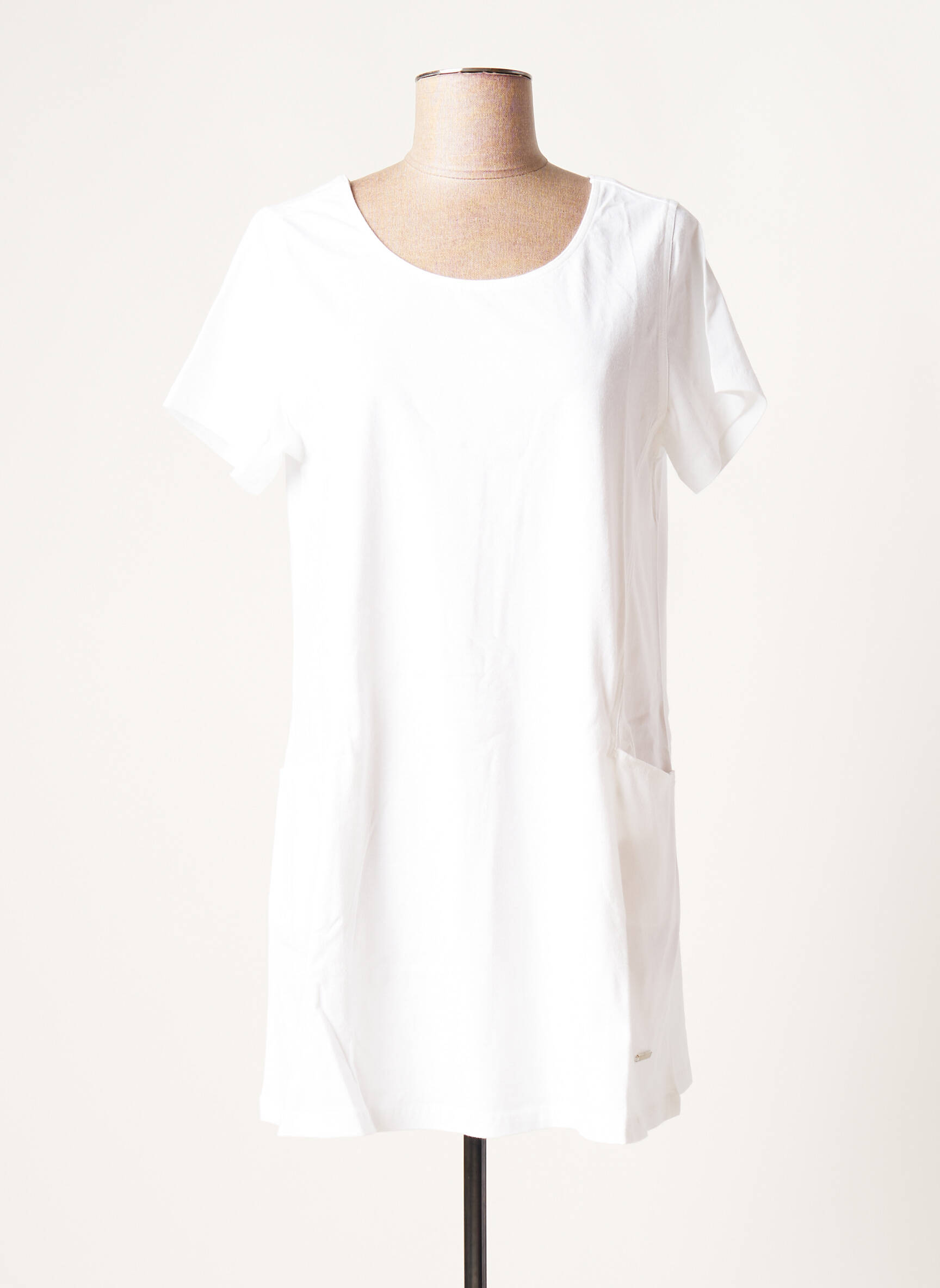 L Atelier D Anna Tuniquemanchecourte Femme couleur blanc