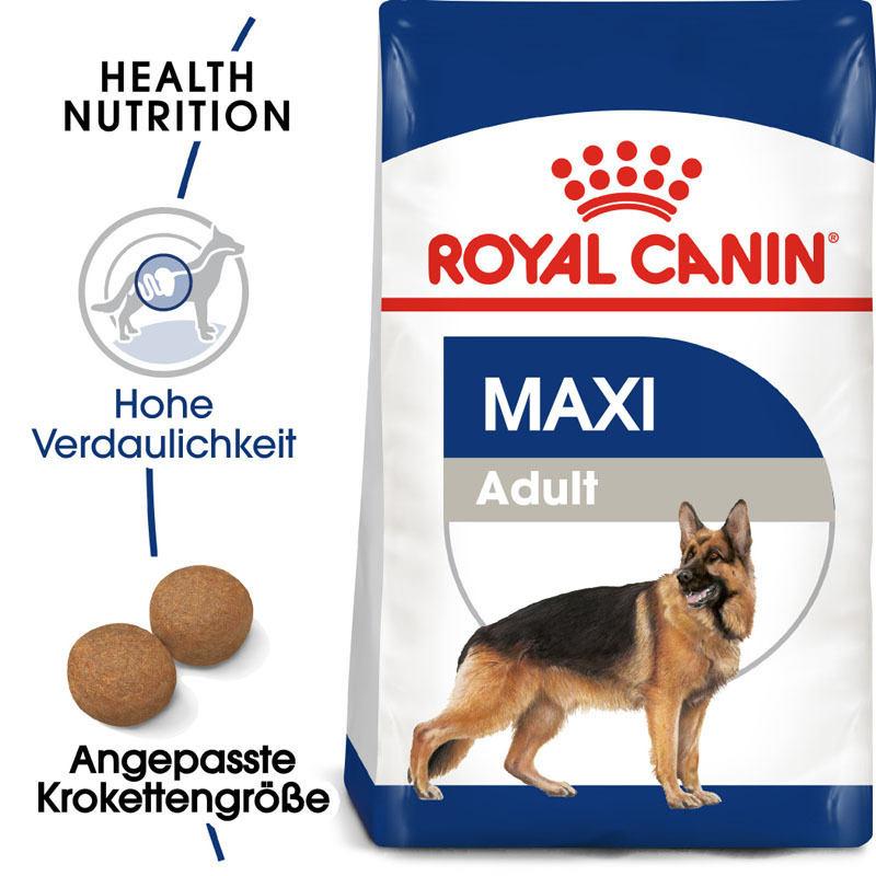 ROYAL CANIN Hundetrockenfutter ROYAL CANIN Maxi Adult 4 kg