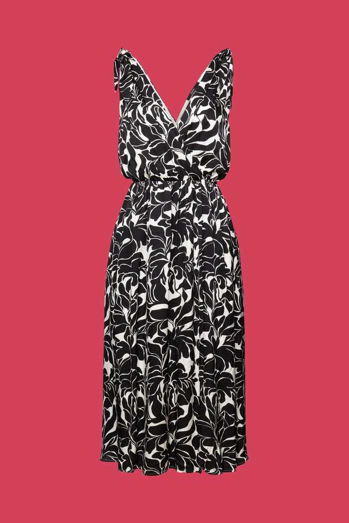 Gemustertes Midikleid