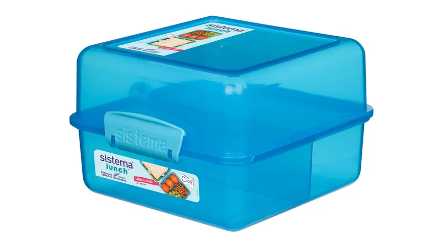 sistema Lunchbox LUNCH CUBE 1,4l Achtung: diesen Artikel gibt es in verschiedenen farblichen Ausführungen. Sie erhalten nur 1 Artikel (zufällige Auswahl im Lager). Eine Vorauswahl ist leider nicht möglich.