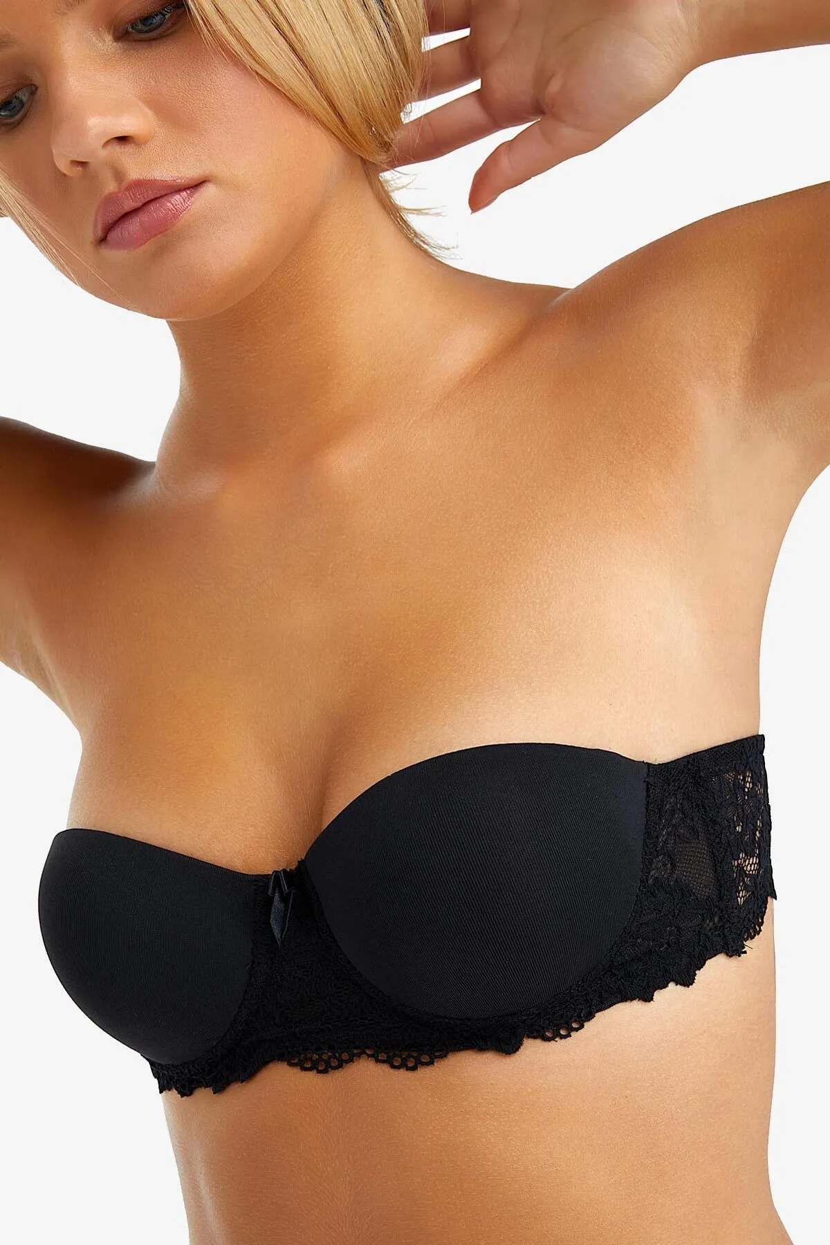 AYYILDIZ  2038 Schwarzer Push-up-BH
