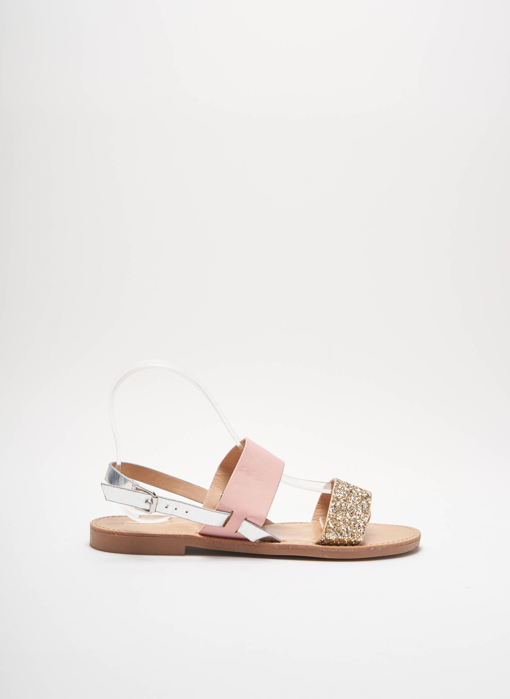 Only Sandales Nu Pieds Femme couleur rose