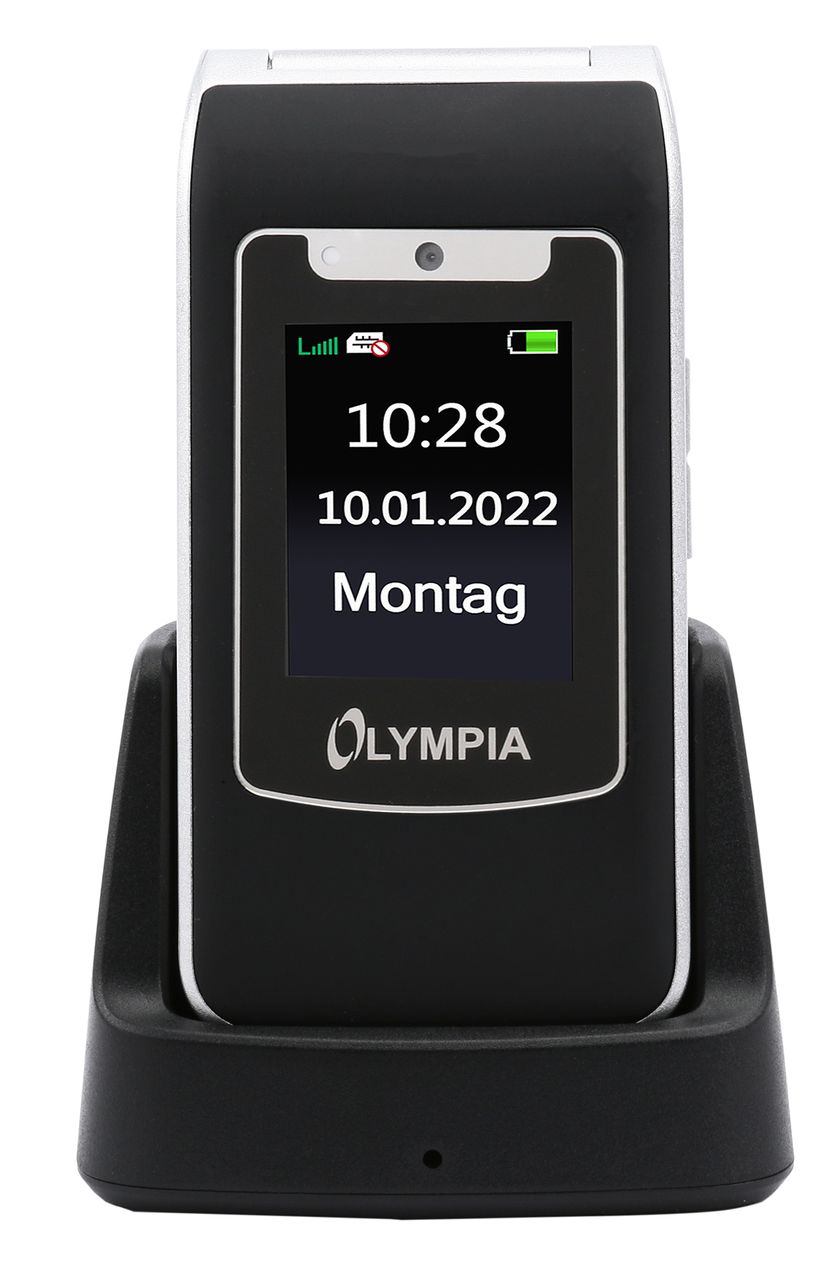 Olympia Mobiltelefon Olympia Style Duo 4G, schwarz*