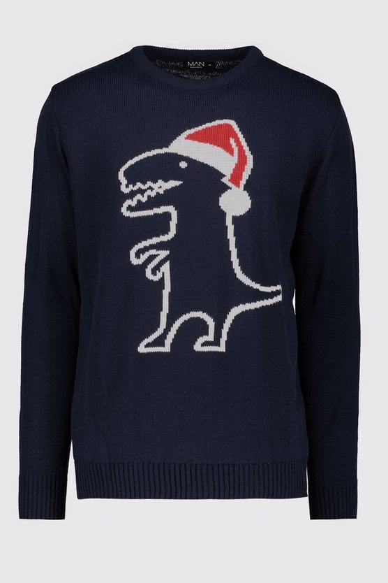 Dino Weihnachts-Pullover