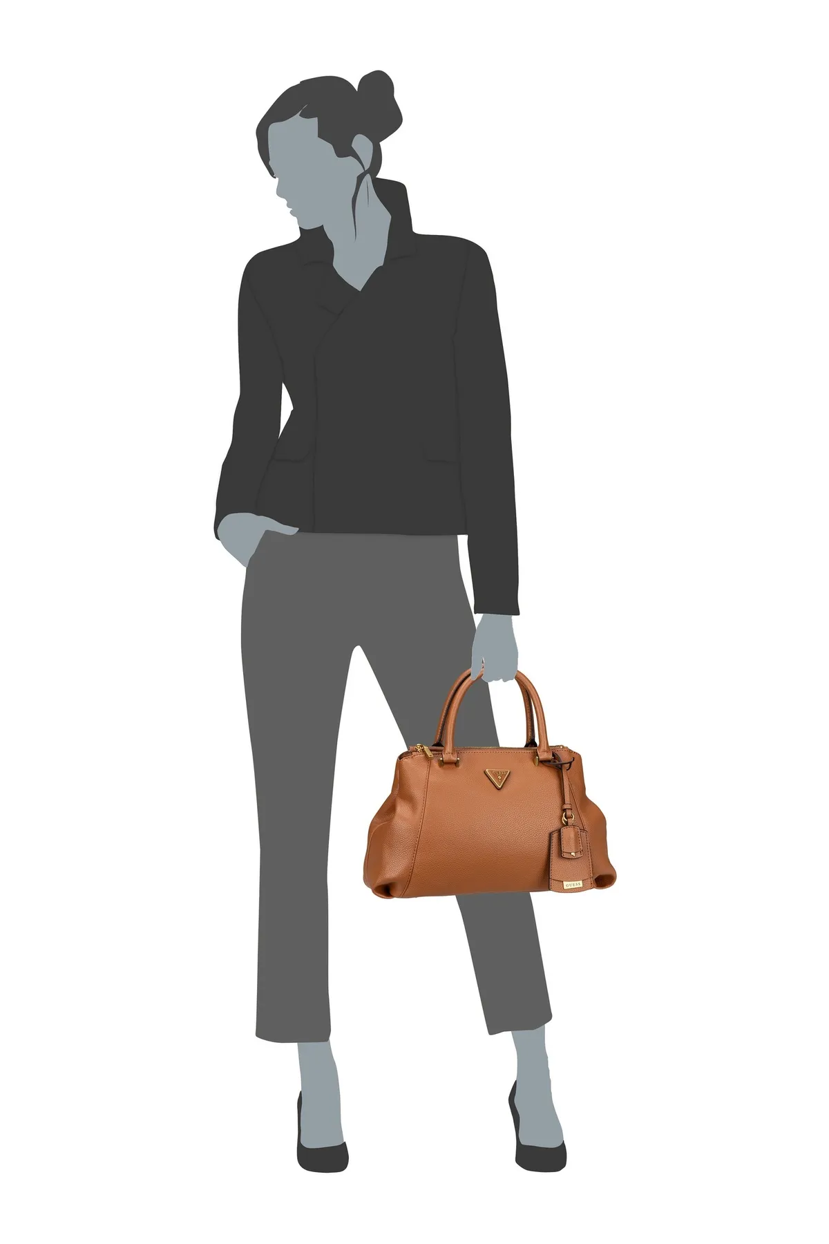Guess  Handtasche Laryn Luxus Satchel