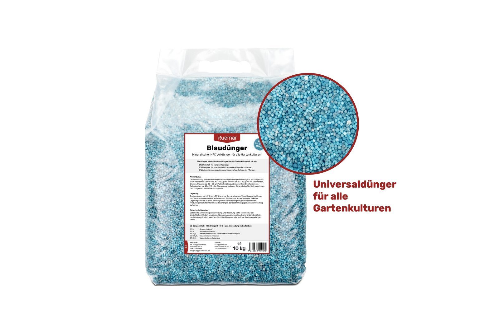 Ruemar Blaudünger Ruemar Blaudünger, Korn, 1-St.