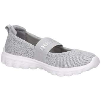Dockers Spangenballerina in grau