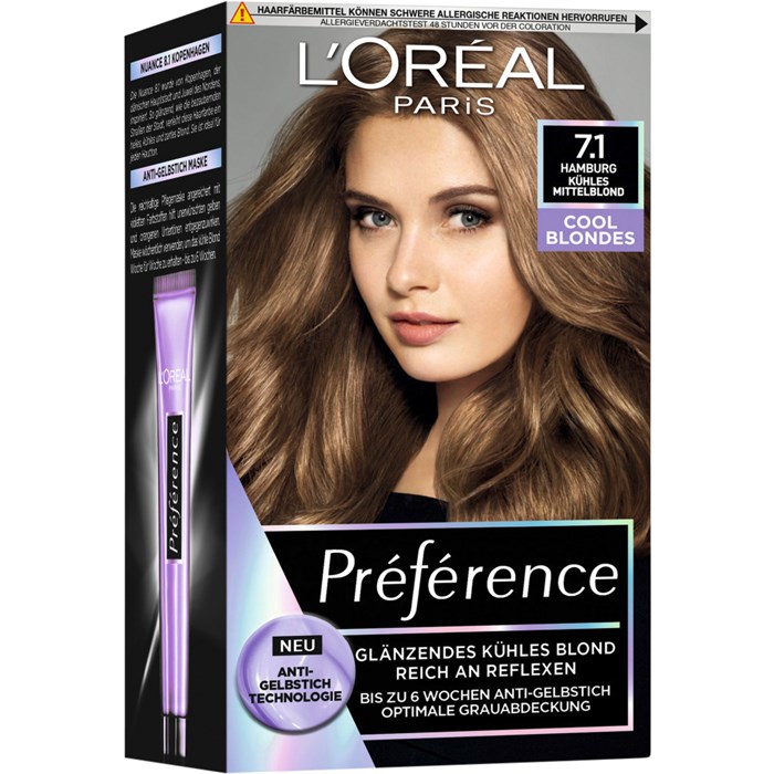 Cool Blondes Haarfarbe