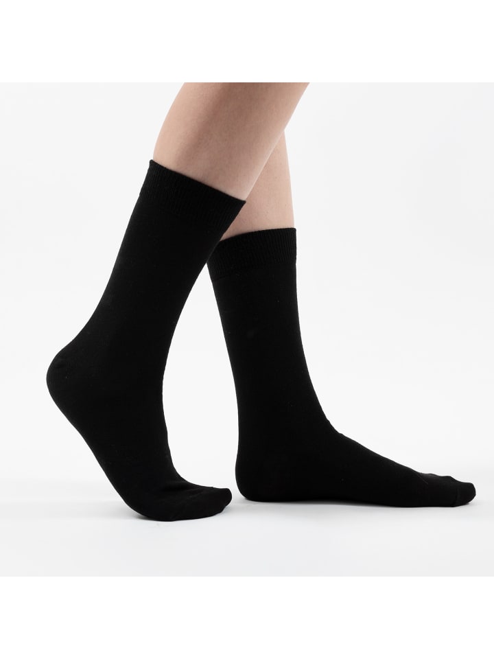 Occulto 10er Pack Schwarze Socken Hermine in Schwarz günstig kaufen