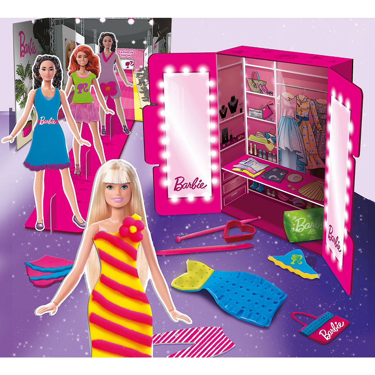 Barbie Dough Fashion Show