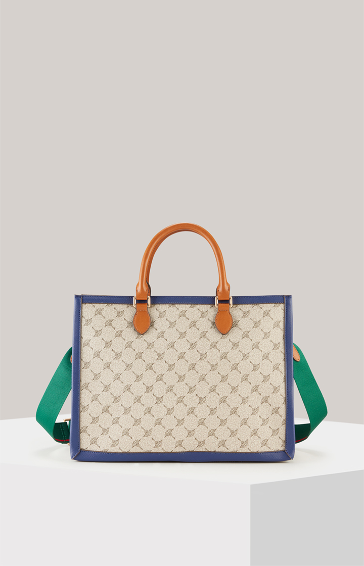 Handtasche Mazzolino Due Aurelia in Grün/Taupe/Lila
