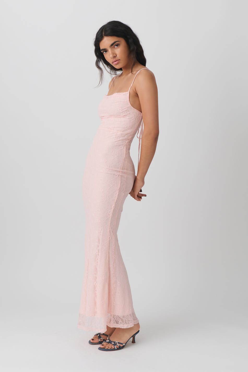 Lace maxi dress