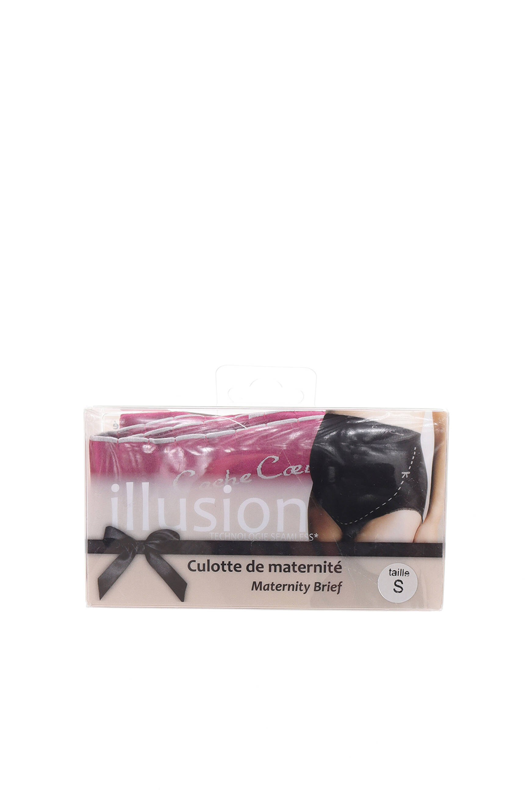 Cache Coeur Lingerie Maternite Femme couleur rouge