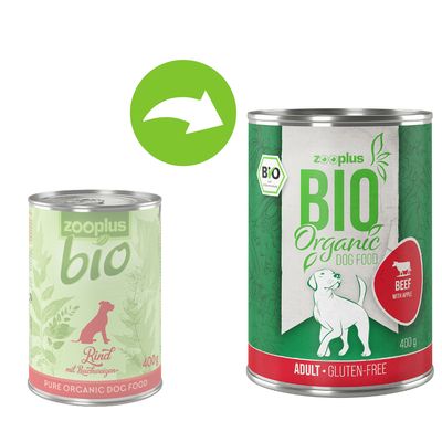 zooplus Bio Adult Rind mit Apfel