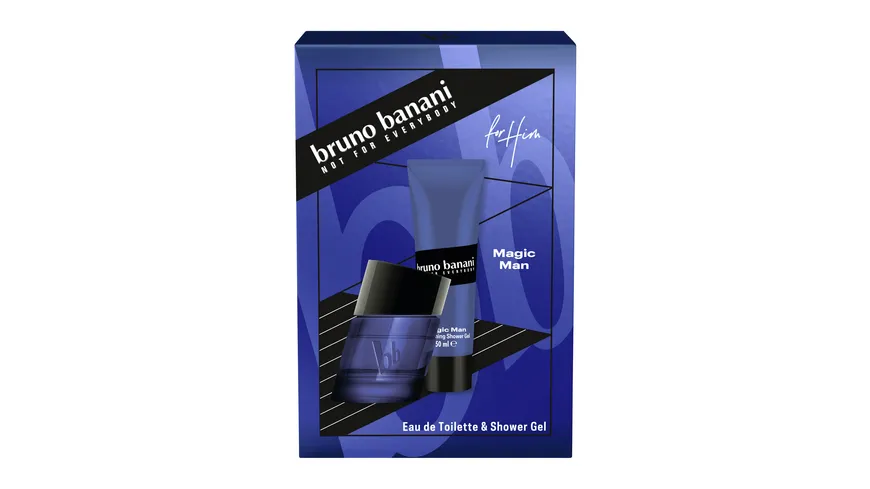 bruno banani Magic Man Eau de Toilette + Duschgel Geschenkpackung