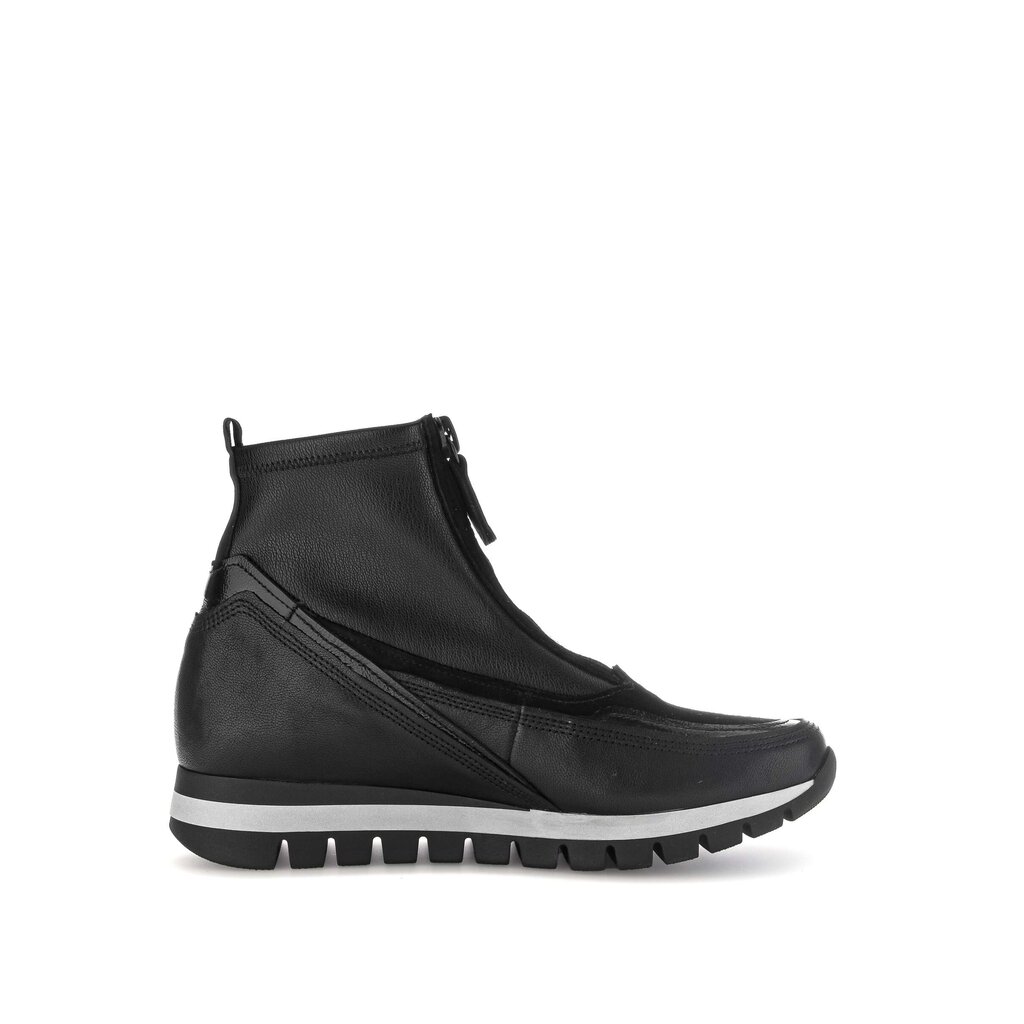 Gabor comfort Sportliche Stiefelette schwarz