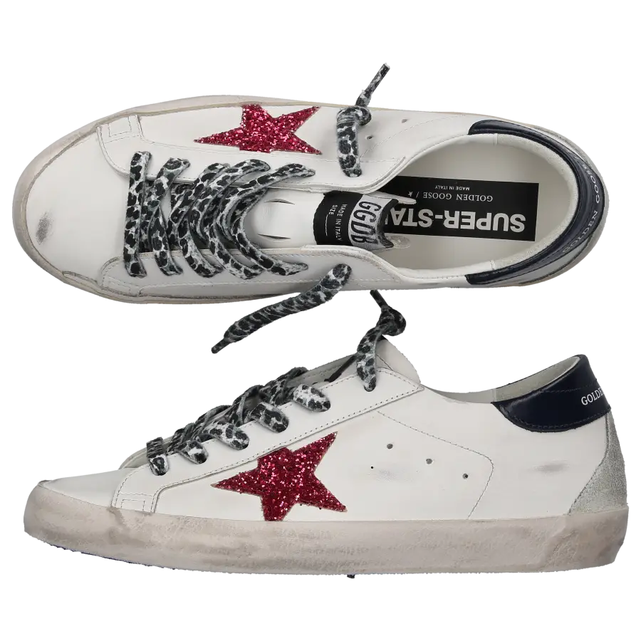 Golden Goose - Damenschuhe SUPER-STAR CLASSIC Kalbsleder - weiß