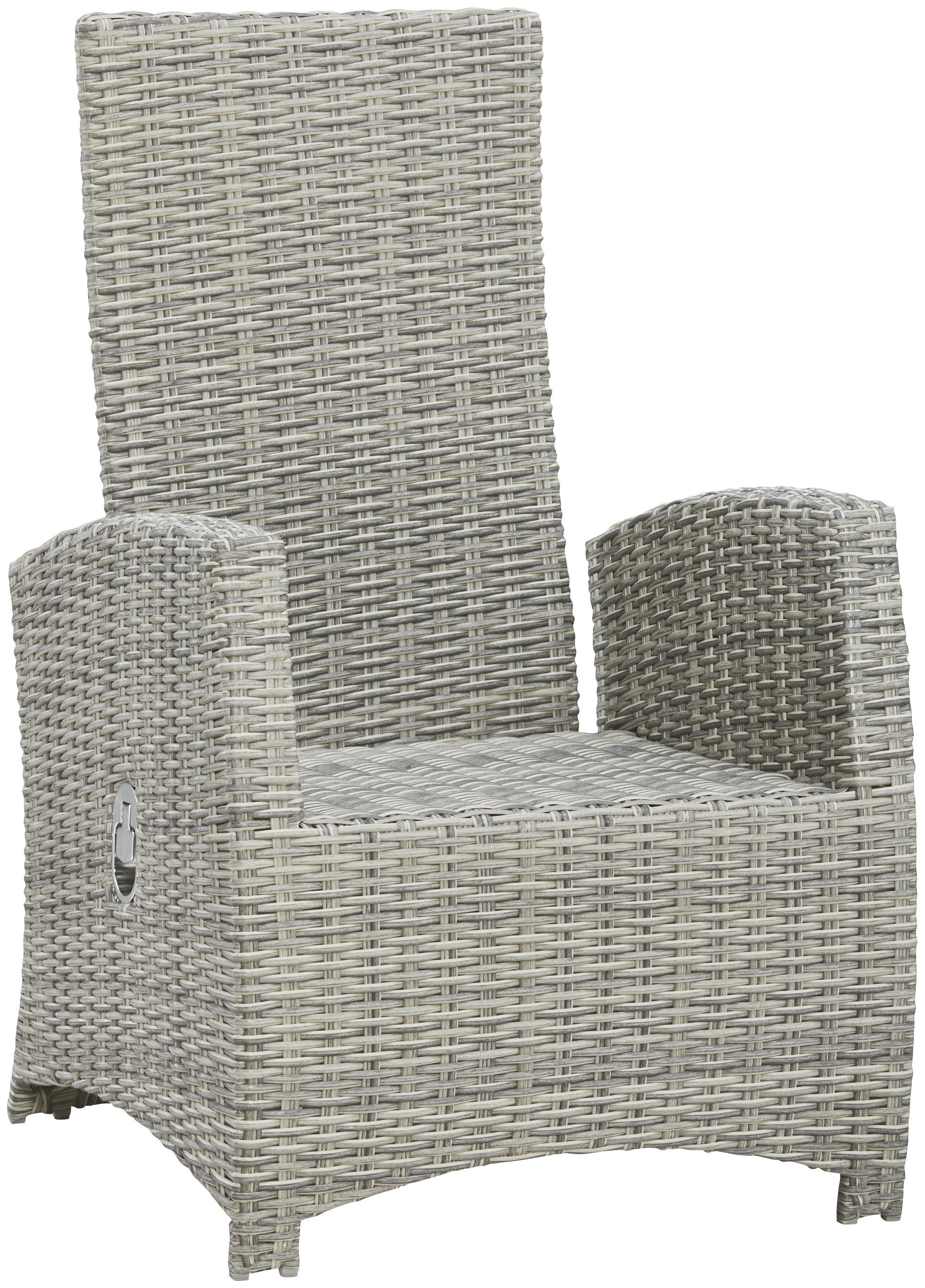 KONIFERA Balkonset Monaco, (Set, 11-tlg., Alu, Polyrattan), inkl. Auflagen