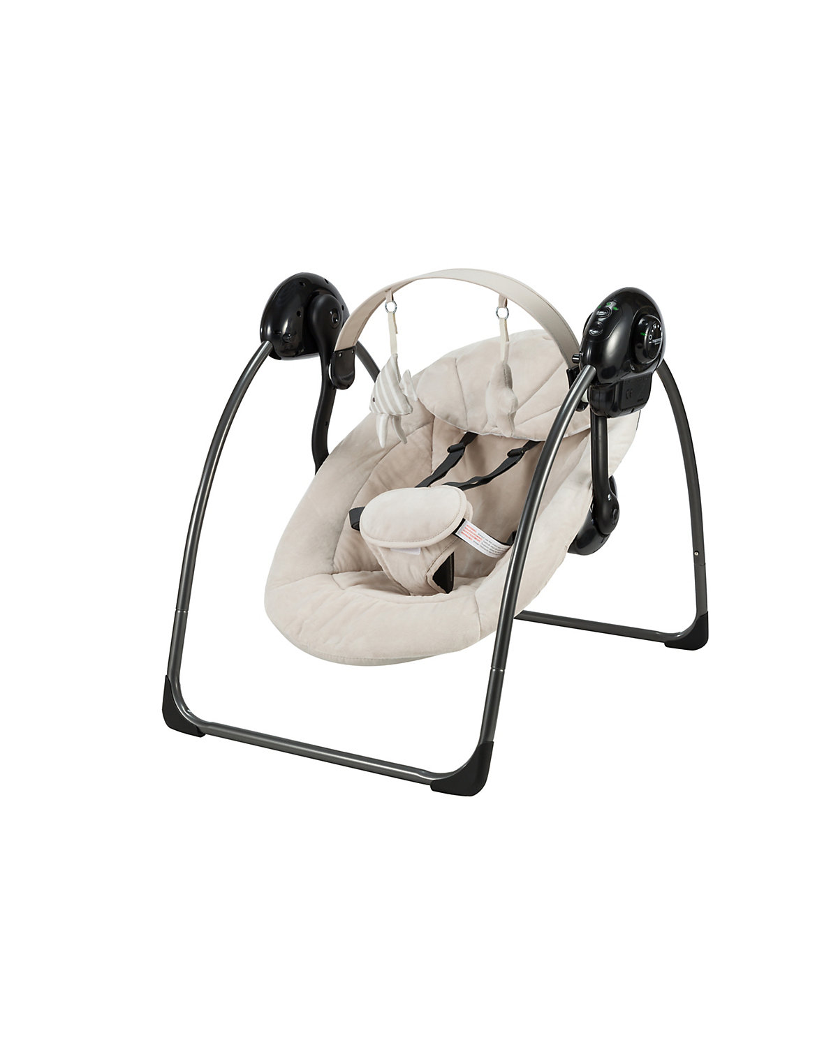 Babywippe X Adventure Elektrische Babyschaukel / Baby Swing Velvet