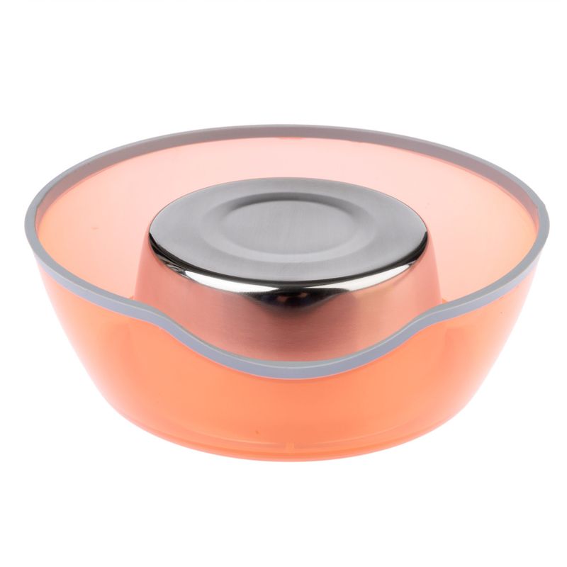 TIAKI Anti-Rutsch-Napf, transparent orange