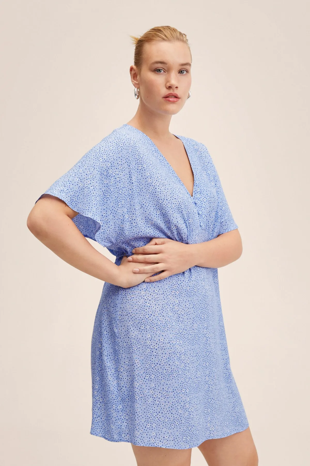 MANGO  27008642 Damen/Mädchen Blau