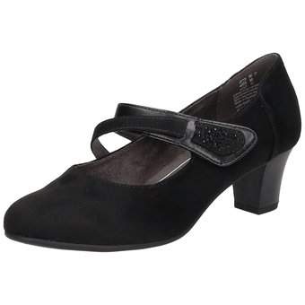 Jana Spangenpumps in schwarz