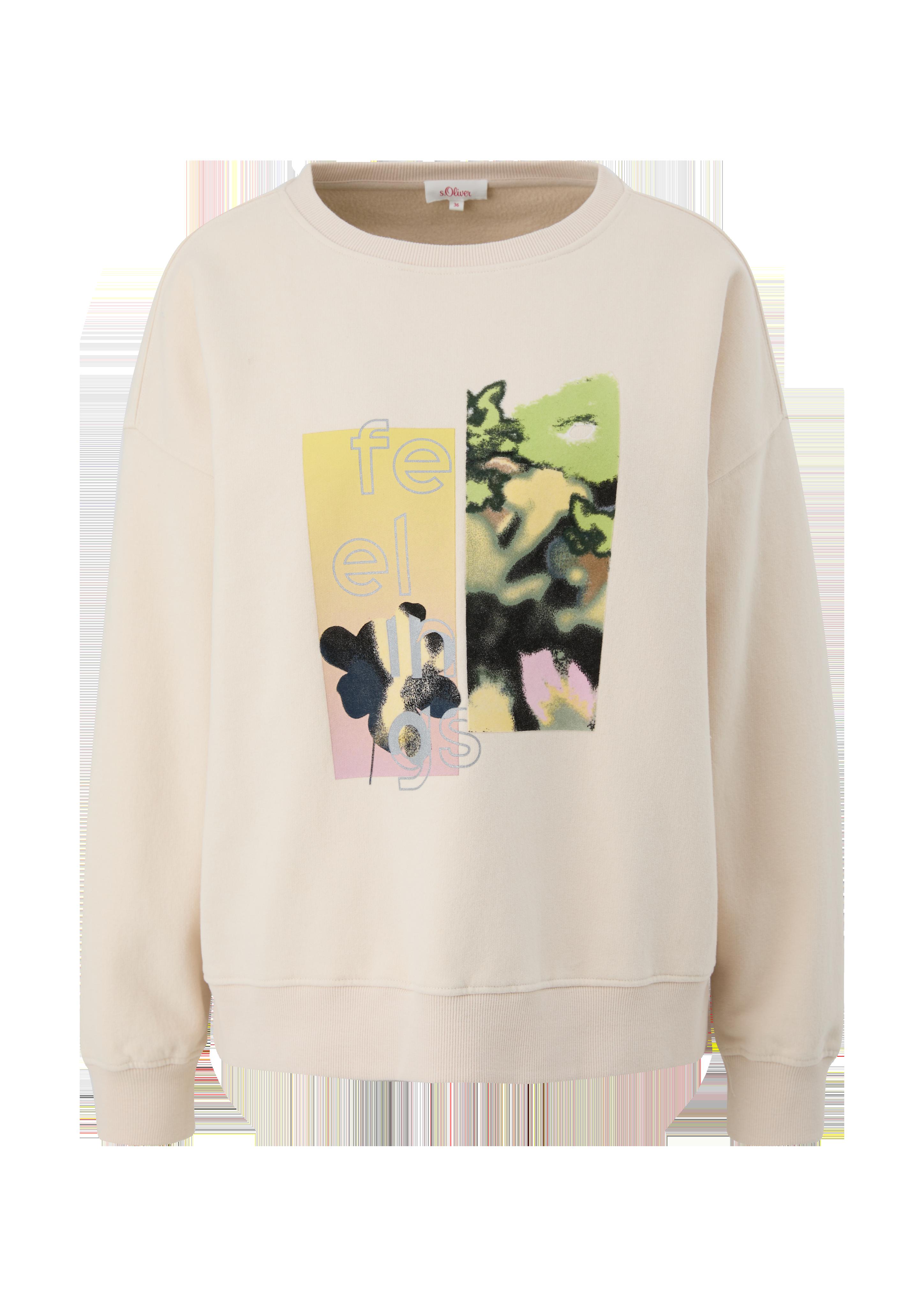 Sweatshirt mit Frontprint  2122551-81D0
