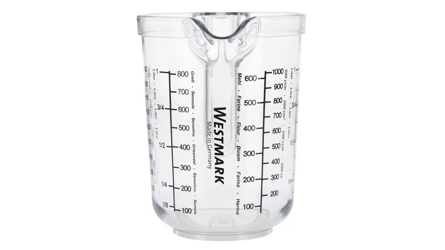 WESTMARK Messbecher Gerda 1l transparent