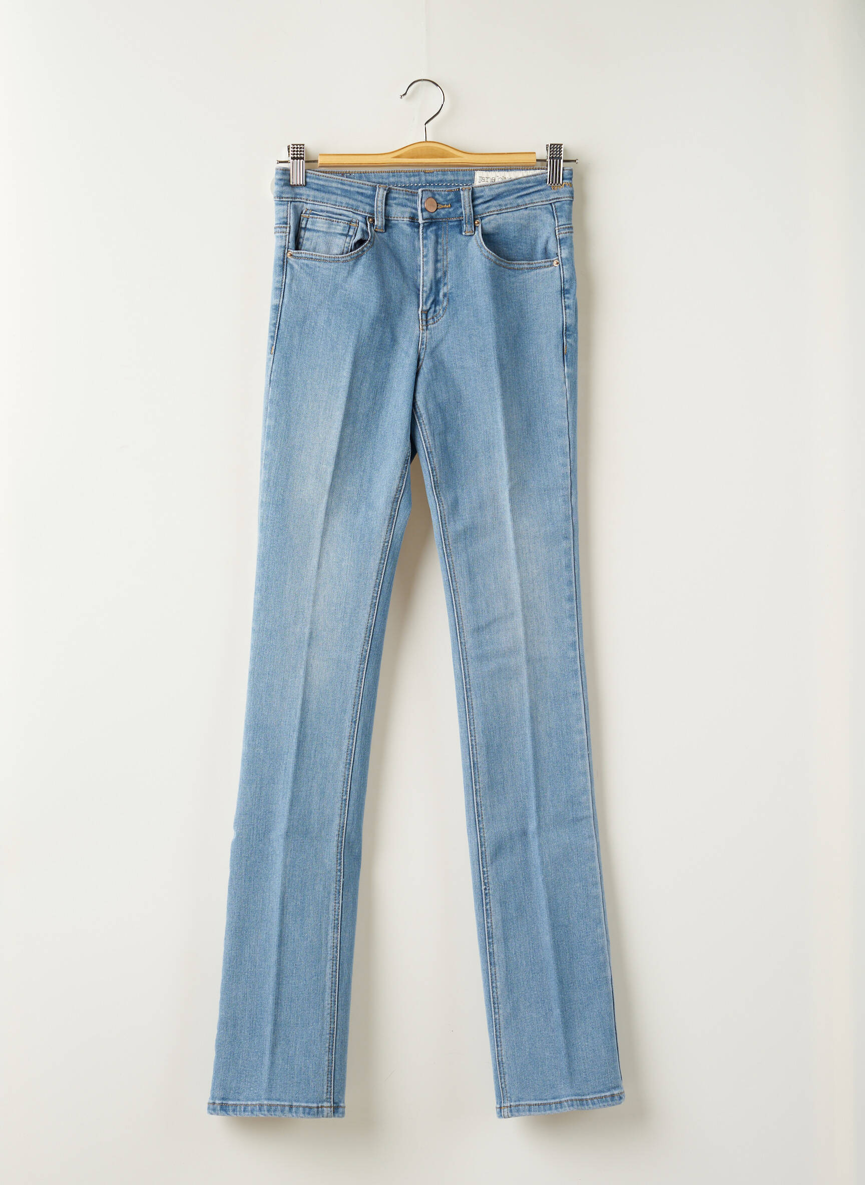 Jane Blue Jeans Coupe Droite Femme couleur bleu