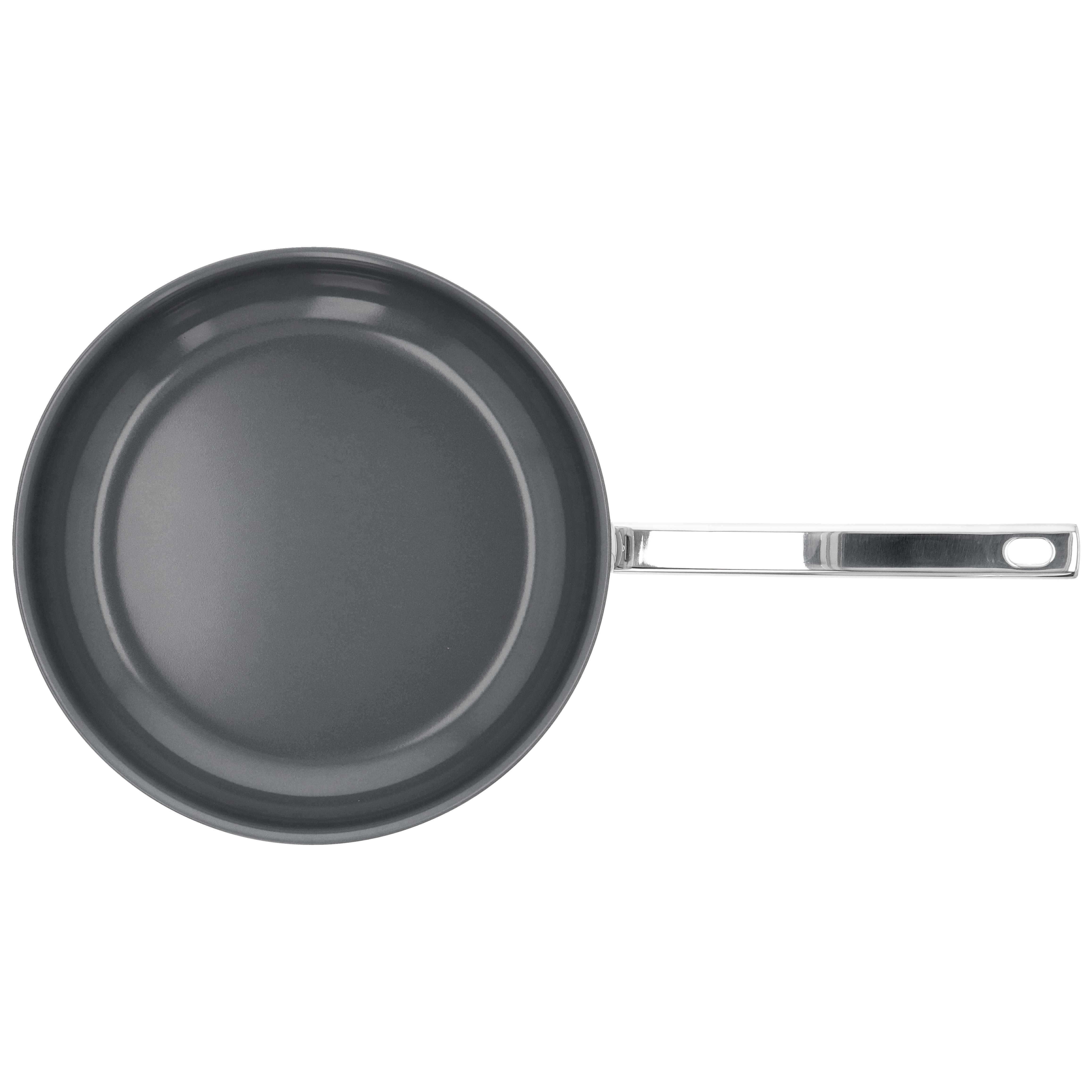 Bratpfanne 28 cm, 18/10 Edelstahl, Silber