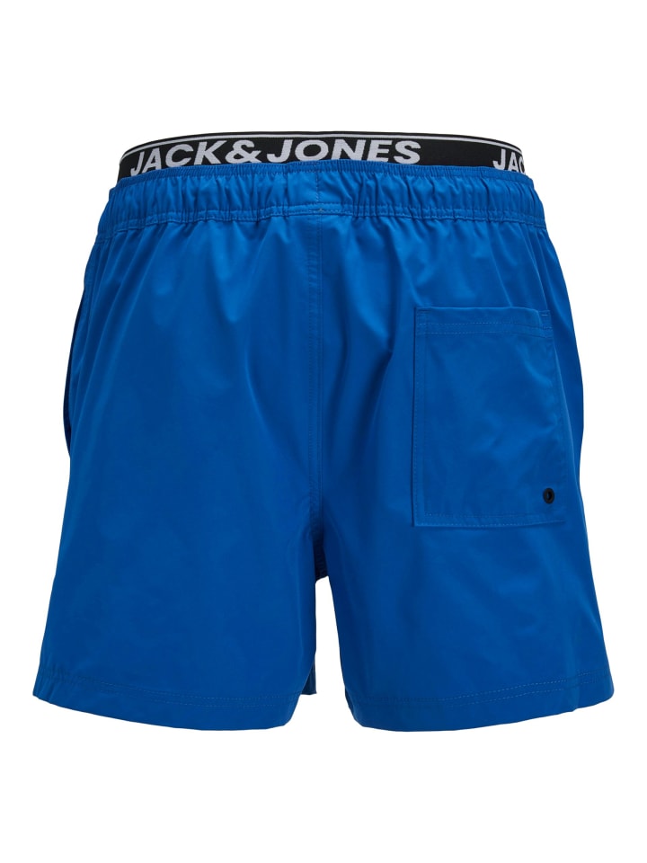 JACK & JONES Junior Badeshorts JPSTMAUI JJSWIM DB WB AKM JNR in turkish sea günstig kaufen
