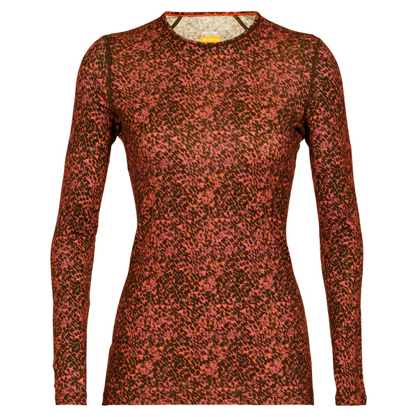 200 OASIS LS CREWE LICHEN Damen - Funktionsshirt