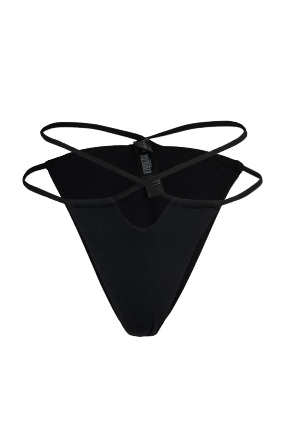 Trendyol Collection  Schwarze brasilianische Tunnel-Bikinihose mit hohem Beinausschnitt TBESS22BA0159